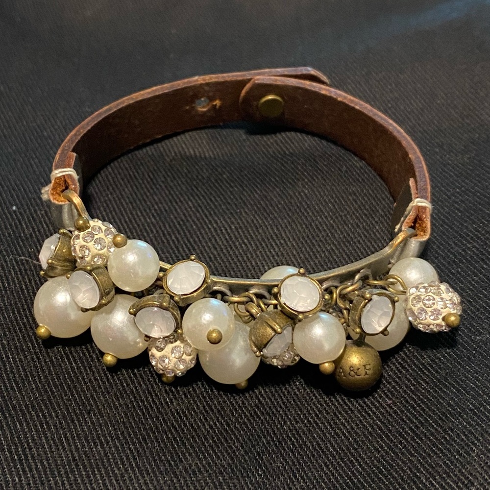 Leather Abercrombie and Fitch Bracelet